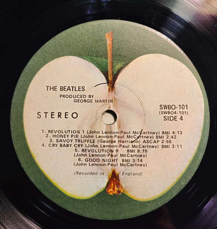 THE BEATLES - WHITE ALBUM - VG-/EX/VG+