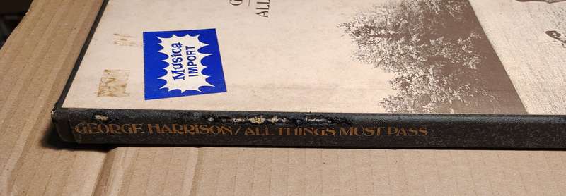 GEORGE HARRISON - ALL THINGS MUST PASS -VG/EX/EX/EX