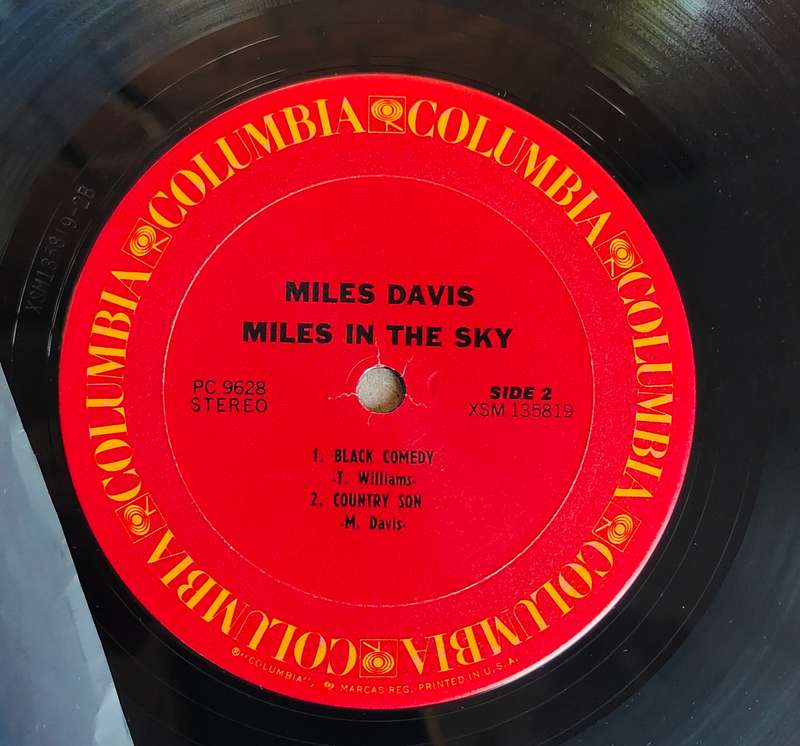 MILES DAVIS - MILES IN THE SKY - VG/VG+