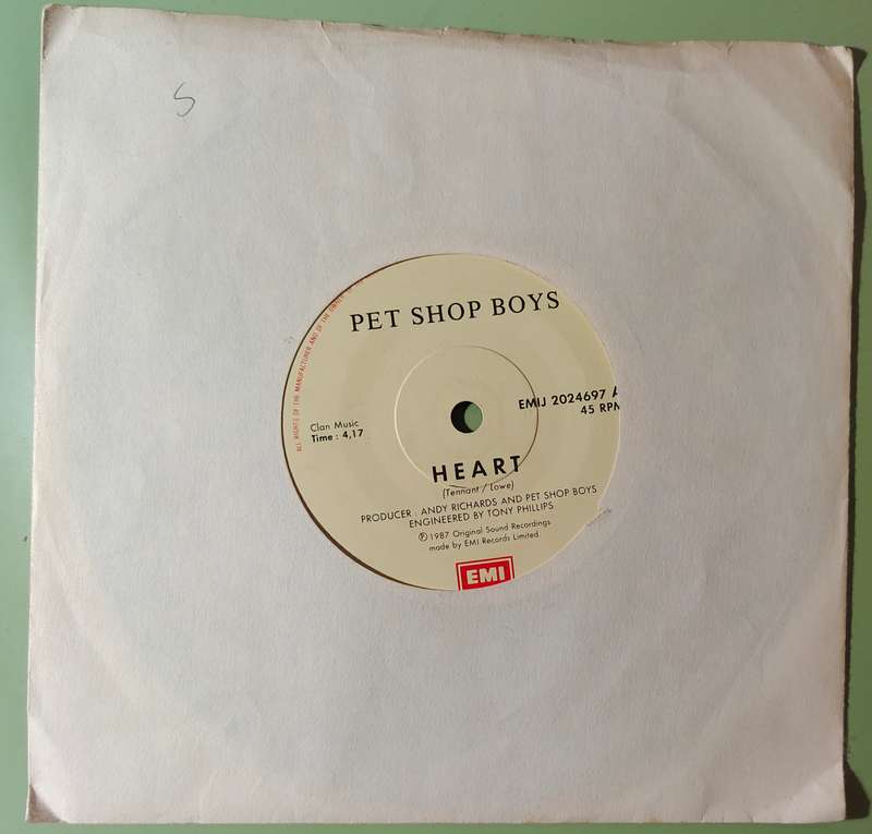 PET SHOP BOYS - HEART - VG