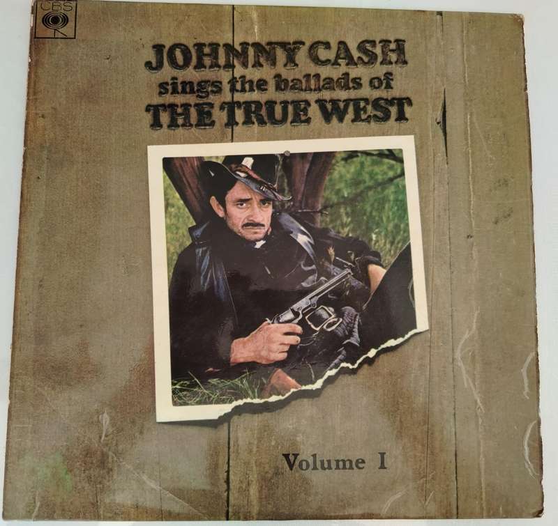JOHNNY CASH - SINGS THE BALLARDS OF THE TRUE WEST - VG/VG