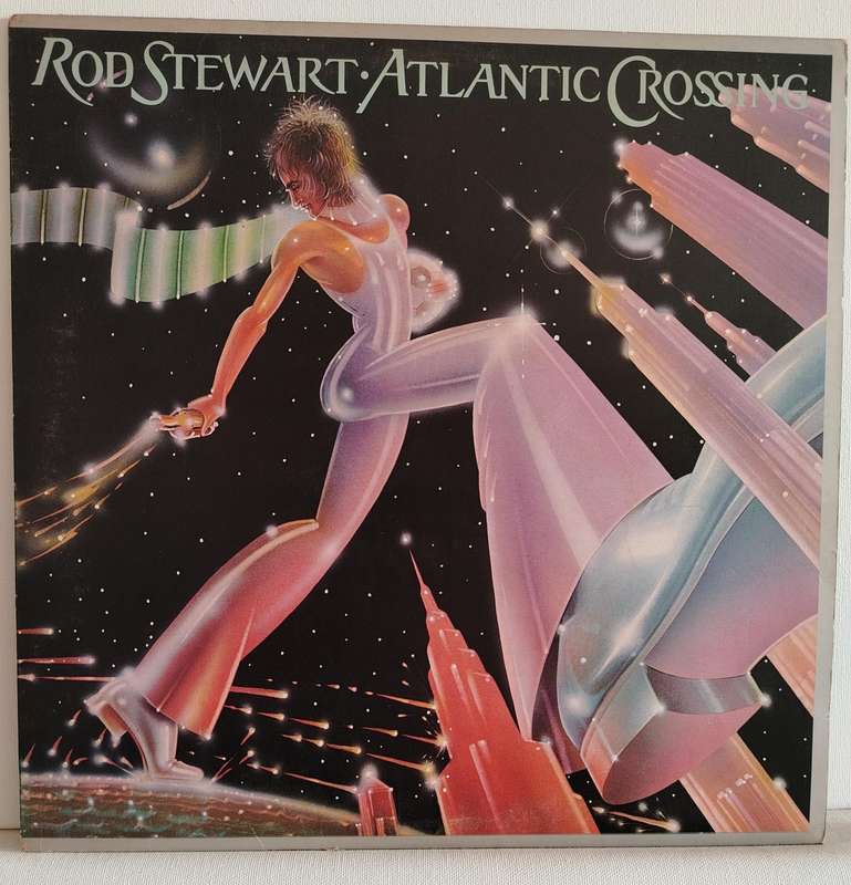 ROD STEWART - ATLANTIC CROSSING - VG+/VG+