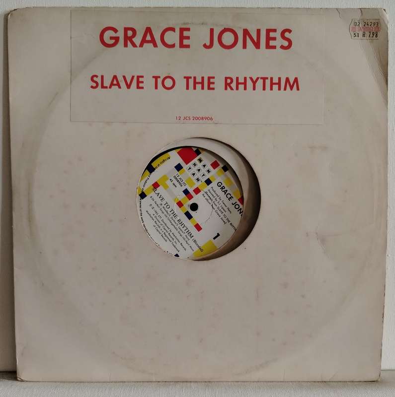 GRACE JONES - SLAVE TO THE RYTHM - VG/VG+