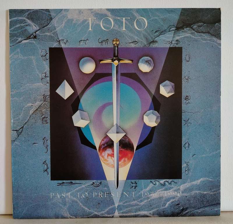 TOTO - PAST TO PRESENT 1977 TO 1990 - VG+/EX