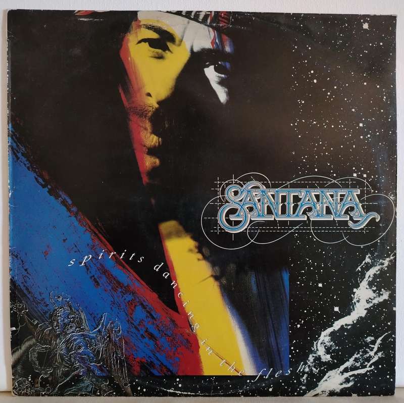 SANTANA - SPIRITS DANCING IN THE FLESH - VG/EX