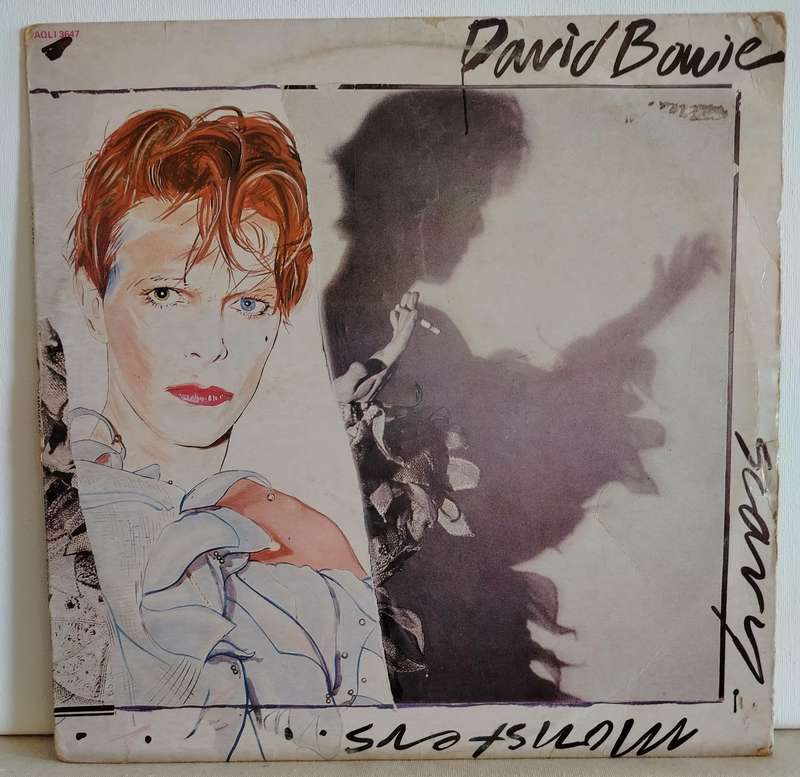 DAVID BOWIE - SCARY MONSTERS - VG-/VG
