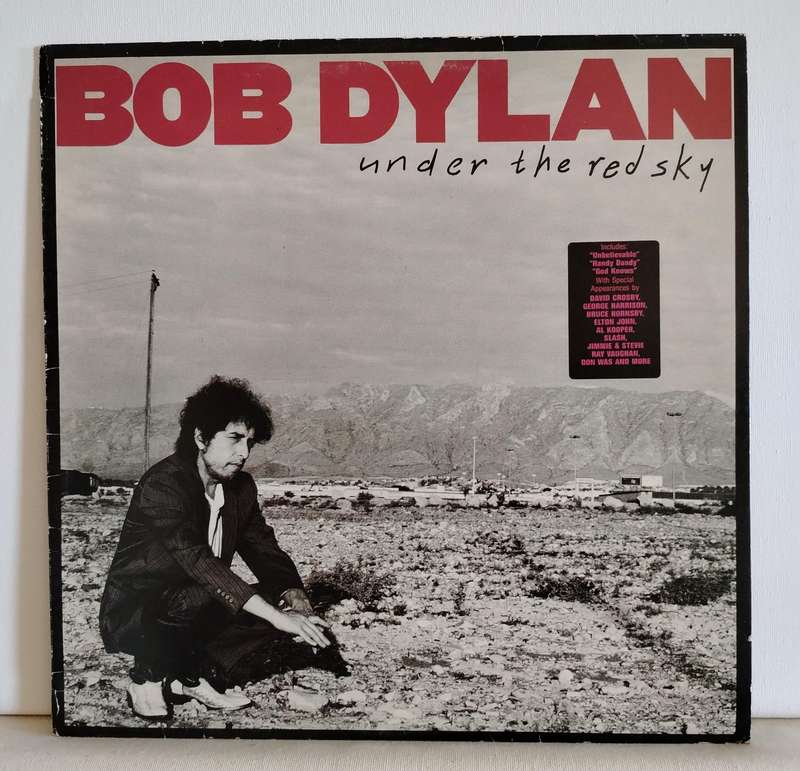 BOB DYLAN - UNDER THE RED SKY - VG+/EX-