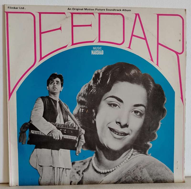 DEEDAR - MUSIC NAUSHAD -VG+/EX