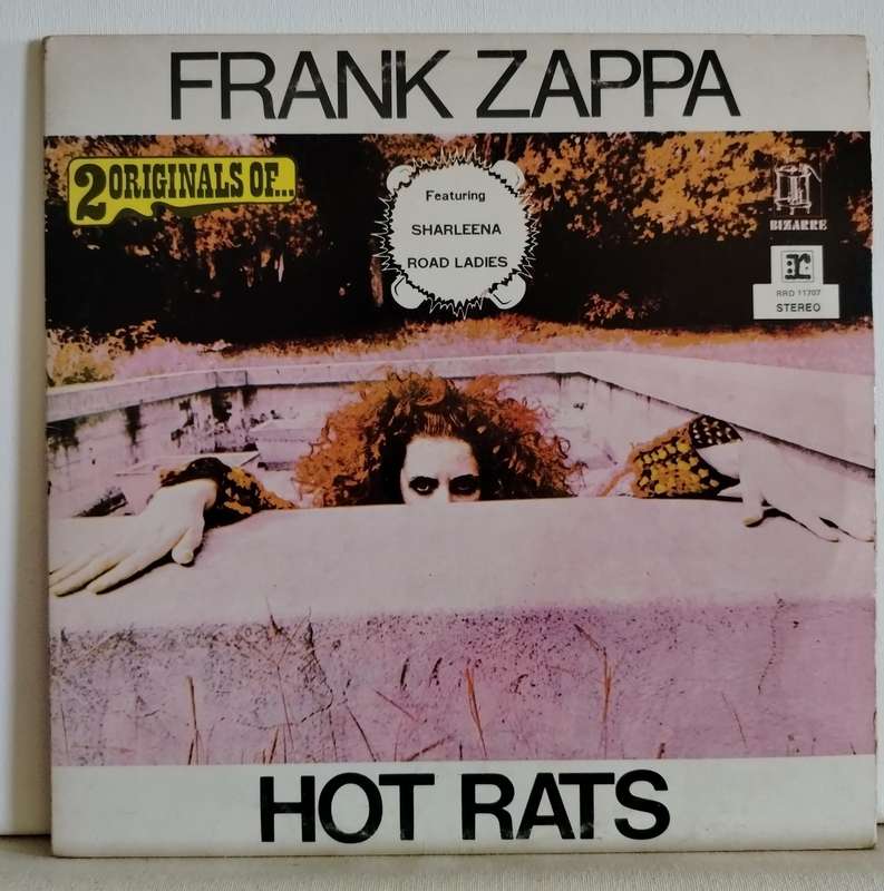 FRANK ZAPPA - HOT RATS /CHUNGA'S REVENGE - VG+/EX/EX