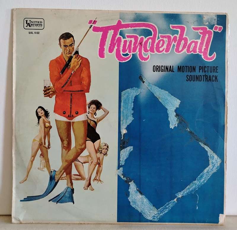 THUNDERBALL - ORIGINAL MOTION PICTURE SOUNDTRACK - VG-/VG