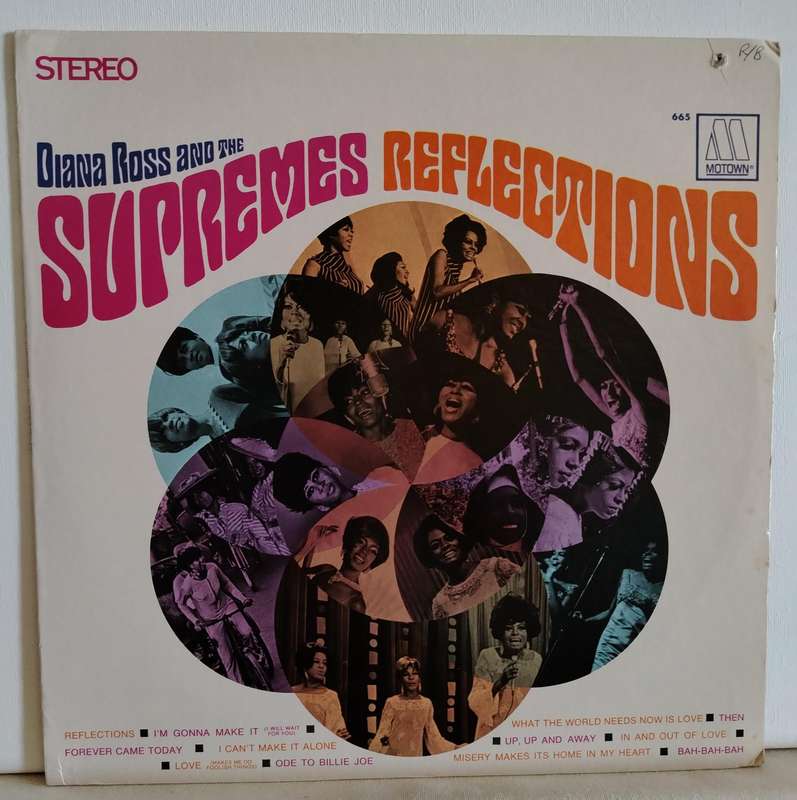 DIANA ROSS AND THE SUPREMES - REFLECTIONS - VG+/EX