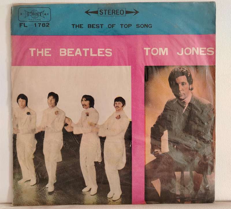 THE BEATLES / TOM JONES - THE BEST OF TOP SONG - VG/VG+
