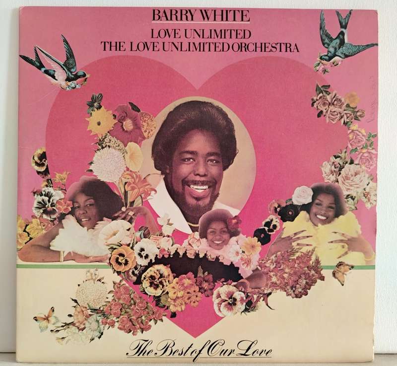 BARRY WHITE - THE BEST OF OUR LOVE -VG+/EX/EX