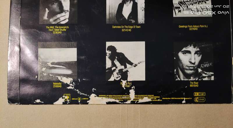BRUCE SPRINGSTEEN - BORN IN THE USA - VG-/VG+