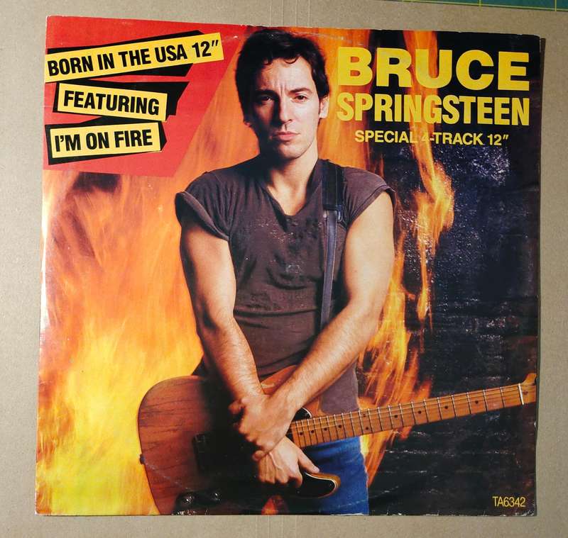 BRUCE SPRINGSTEEN - BORN IN THE USA - VG-/VG+