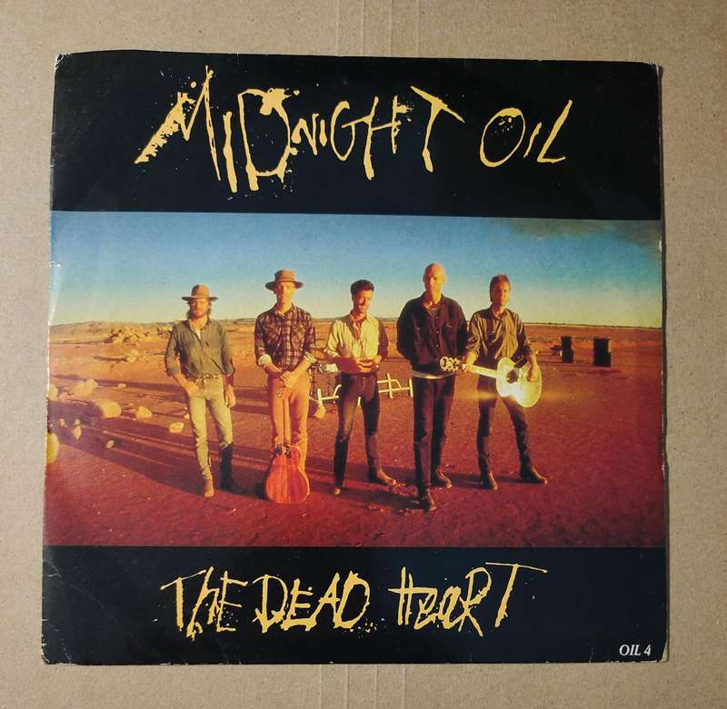 MIDNIGHT OIL - THE DEAD HEART - VG/VG+