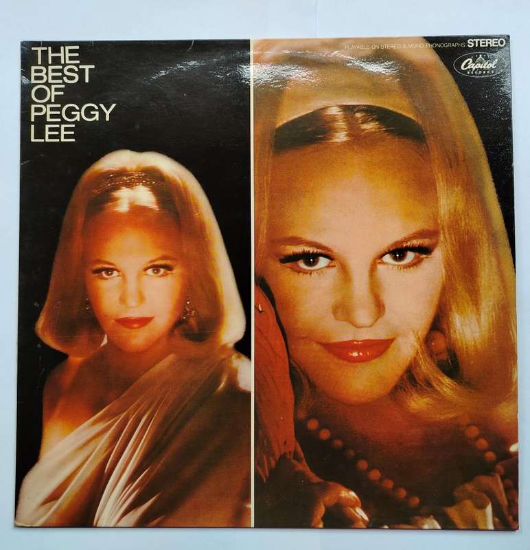 THE BEST OF PEGGY LEE -VG+/EX