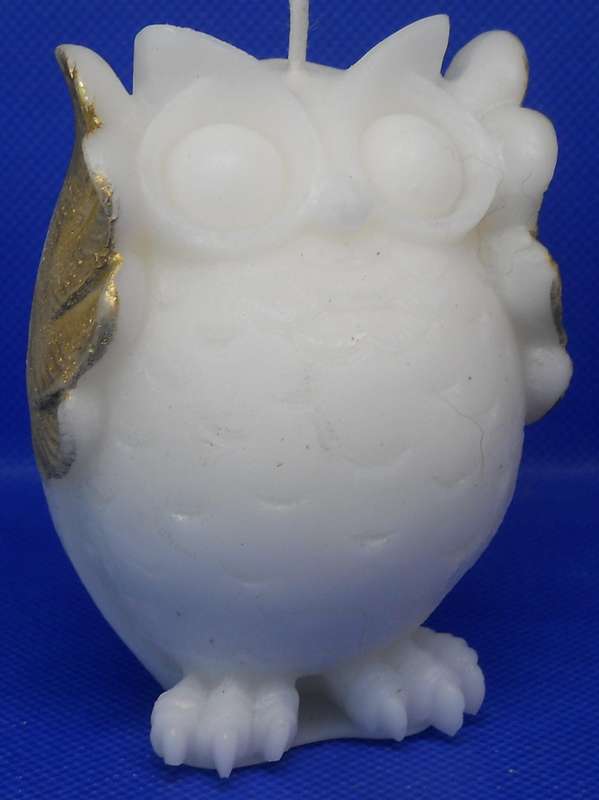 Candle  4. The Watchful Trio  Owl Candle Set