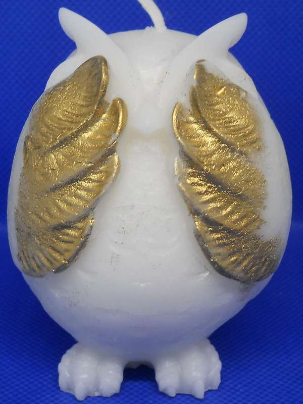 Candle  4. The Watchful Trio  Owl Candle Set