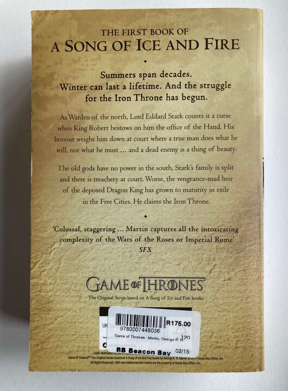 A Game of Thrones