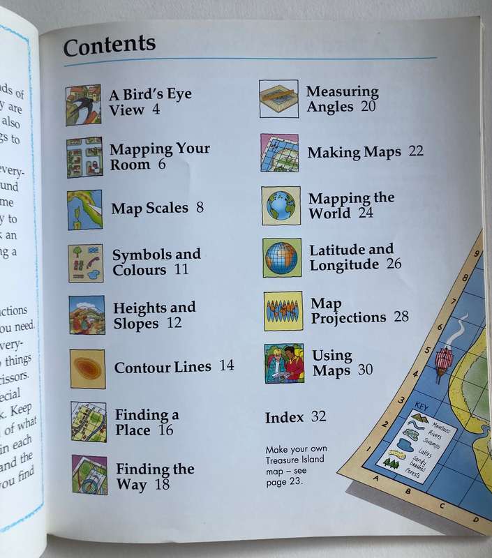 Maps and Mapping. Geography facts and experiments.