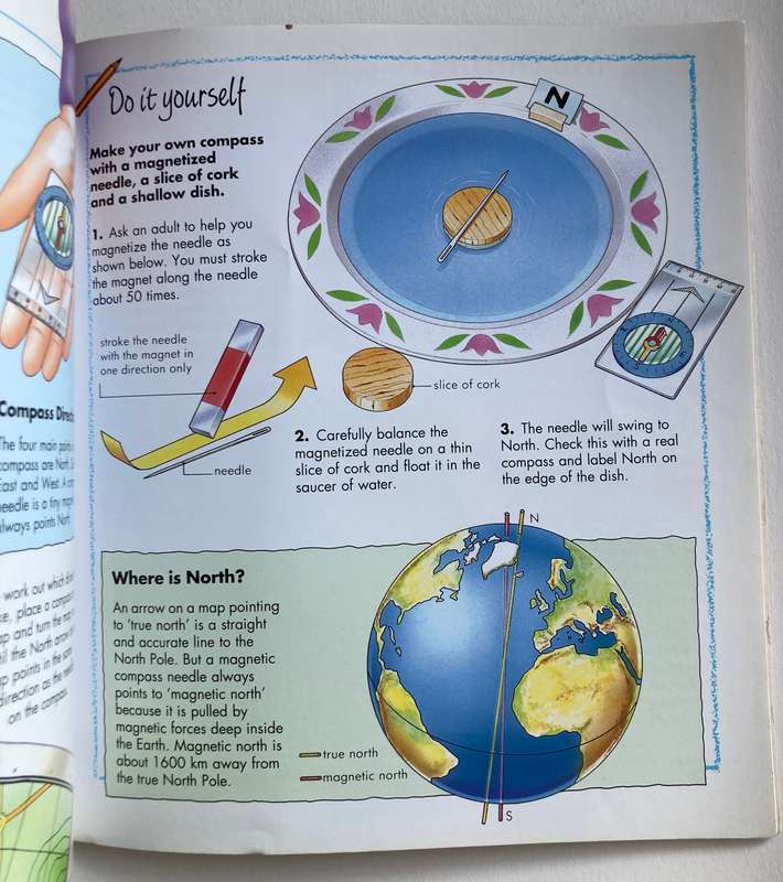 Maps and Mapping. Geography facts and experiments.