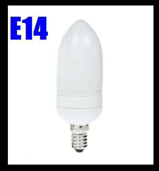 LED Candle Design Light Bulbs with a Clear Lens Cover / Diffuser in Cool White. Collections Allowed.