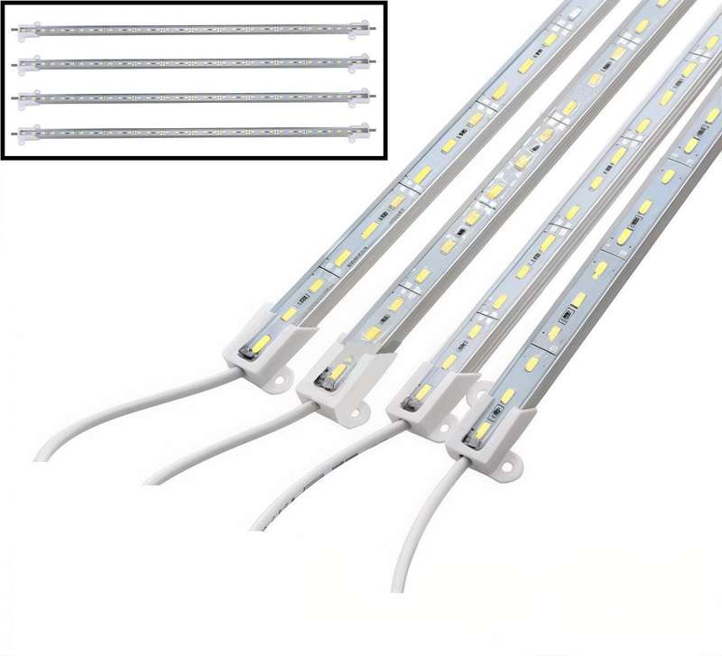 4 Units Of Waterproof 1000mm 100cm 1m LED Strip Lights Aluminium Rigid Strip. Collections Allowed.
