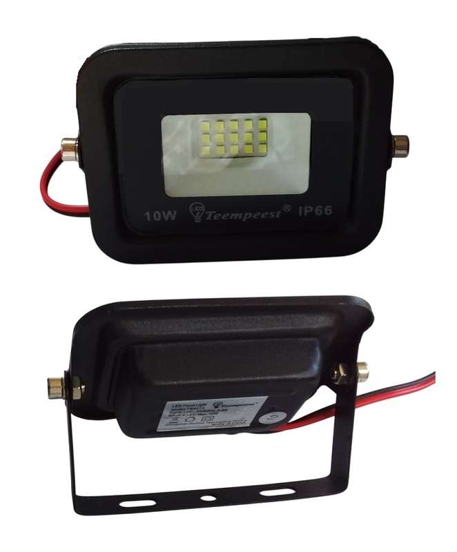 Low Voltage 10W 12V LED Floodlights. Ideal For 12V Batteries Or Solar Systems. Collections Allowed.