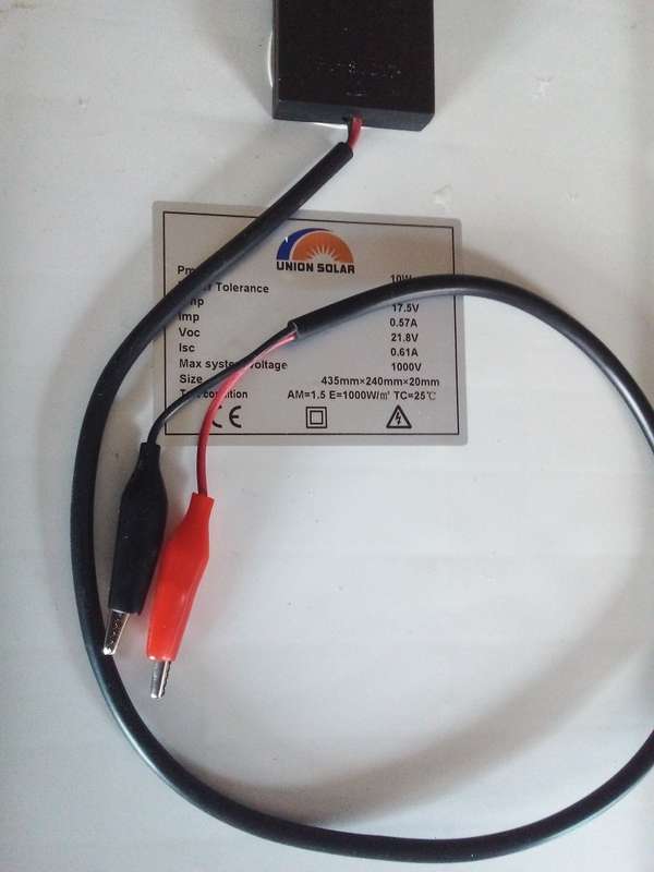 10W Solar Panel: 10W Monocrystalline PhotoVoltaic Generation. Collections Are Allowed.