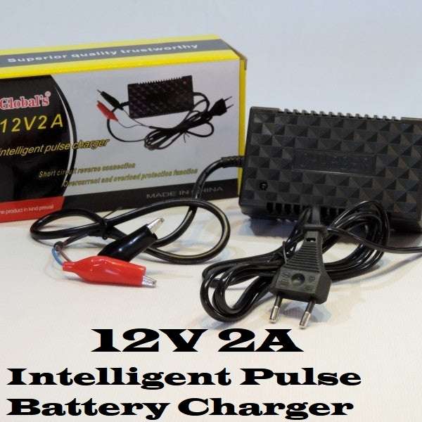Battery Chargers: Intelligent Pulse Battery Charger 12V 2A Heavy Duty. Collections Are Allowed.