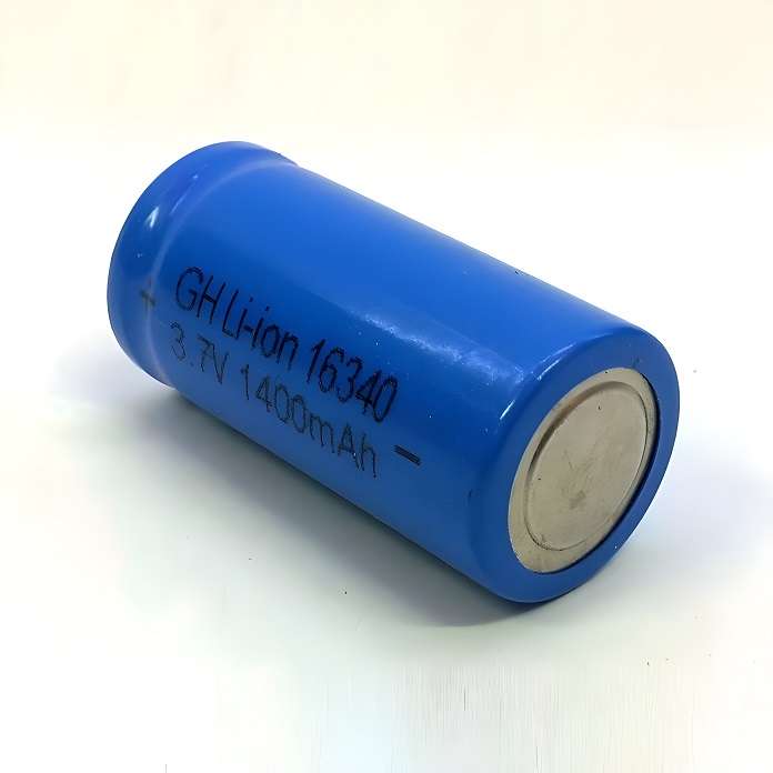 3.7V 1400mAh Li-ion Rechargeable 16340 CR123A Batteries / Cells. New Products. Collections Allowed.