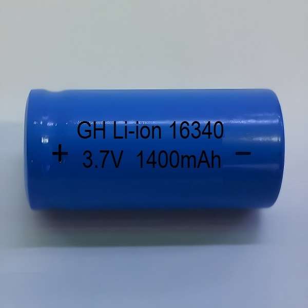 3.7V 1400mAh Li-ion Rechargeable 16340 CR123A Batteries / Cells. New Products. Collections Allowed.