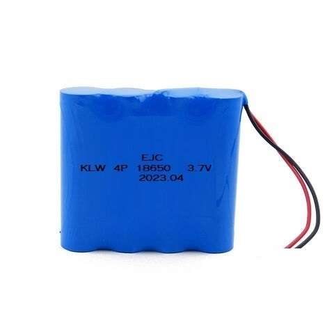 18650 Wired 3.7V 4-Cells [4P] Rechargeable Battery Pack. Parallel Connection. Collections Allowed.