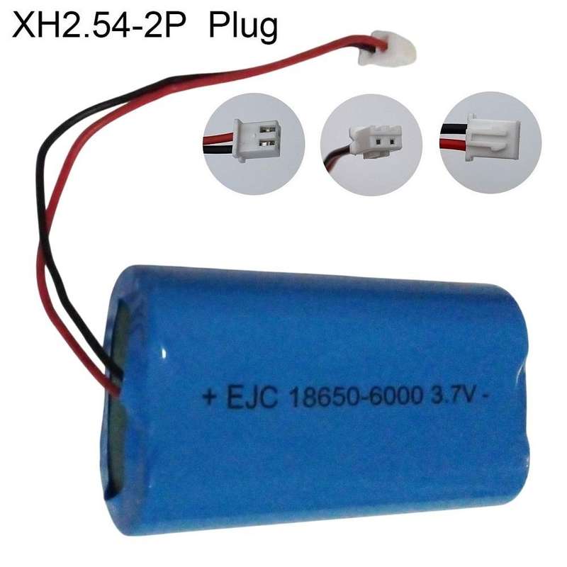 18650 Rechargeable Battery Pack 3.7V 2-Cells Pack/Twin Pack With XH2.54-2P Plug. Collections Allowed