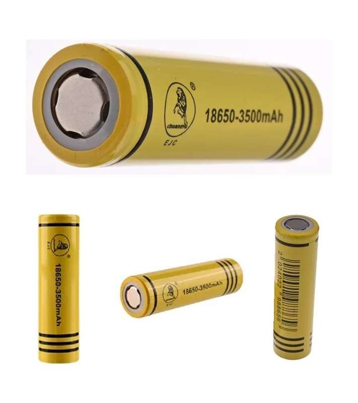 Rechargeable Flat Top 18650 Batteries For LED Torches, Light Duty Applications. Collections Allowed.