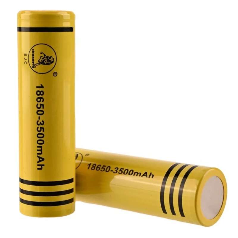 Rechargeable Flat Top 18650 Batteries For LED Torches, Light Duty Applications. Collections Allowed.