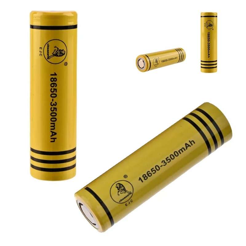 Rechargeable Flat Top 18650 Batteries For LED Torches, Light Duty Applications. Collections Allowed.