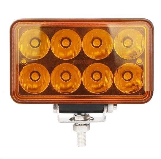 24W LED 3D Lens Light Bar with Amber Spot Beam 10V~32V DC On Special Offer. Collections Allowed.