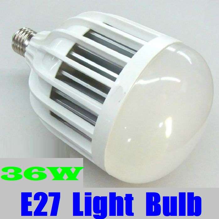 36W LED Light Bulb AC220V Lamp Globe In Cool White E27 Socket On Clearance Sale. Collections Allowed