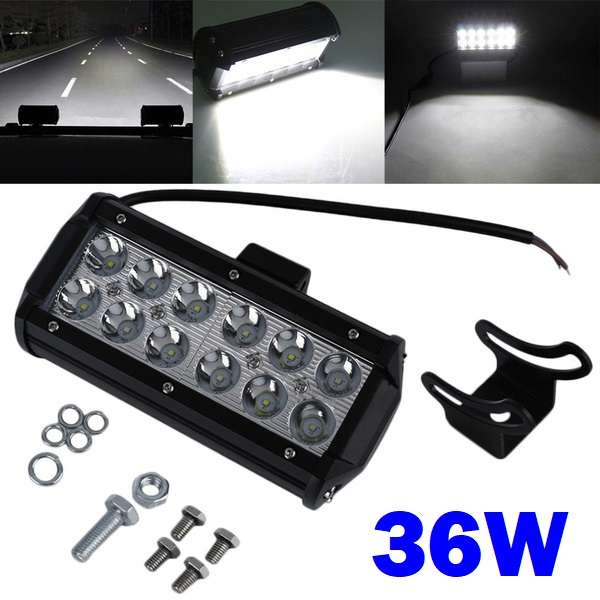 36W LED Light Bar Spot Beam Double Row 10V~32V DC. Special Offer. Collections Are Allowed.
