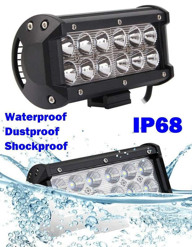 36W LED Light Bar Spot Beam Double Row 10V~32V DC. Special Offer. Collections Are Allowed.
