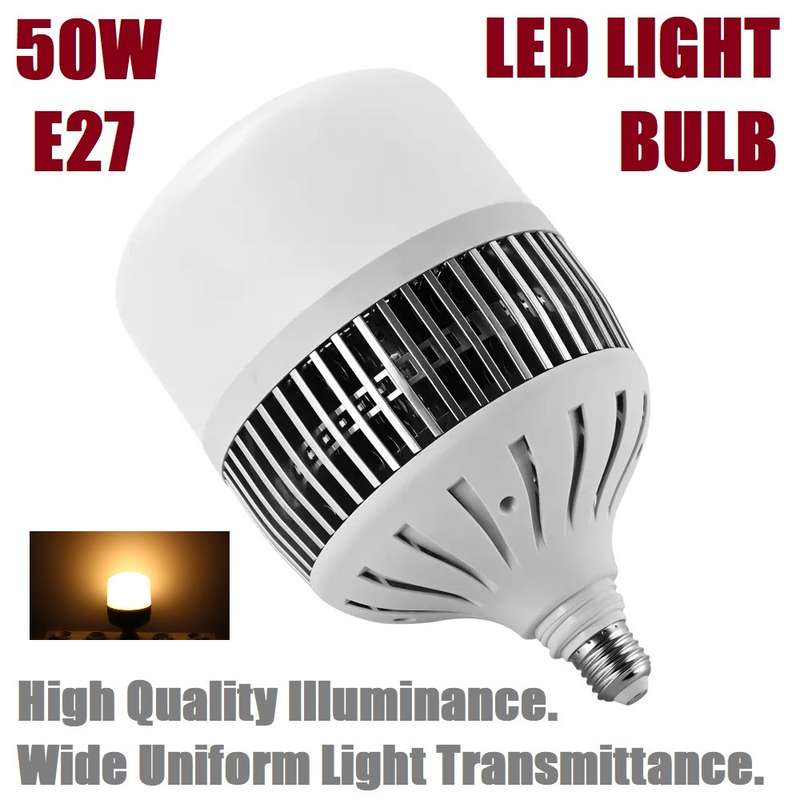 Special Offer On 50W LED E27 LED Light Bulbs Lamp AC170~240V In Warm White. Collections Are Allowed.