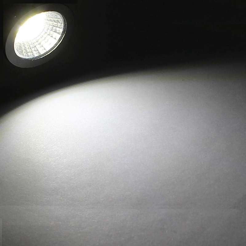 5W MR16 12V COB LED Downlights. Wide Beam Angle Cool White LED Light Bulbs. Collections Are Allowed.