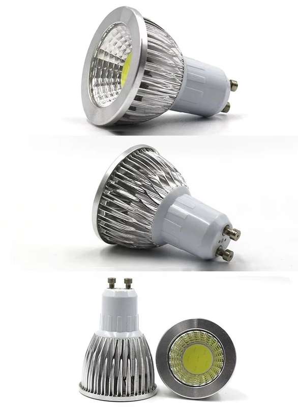 Dimmable CREE COB LED 5W GU10 Downlights AC85~265V Wide Beam Angle, Very Bright. Collections Allowed