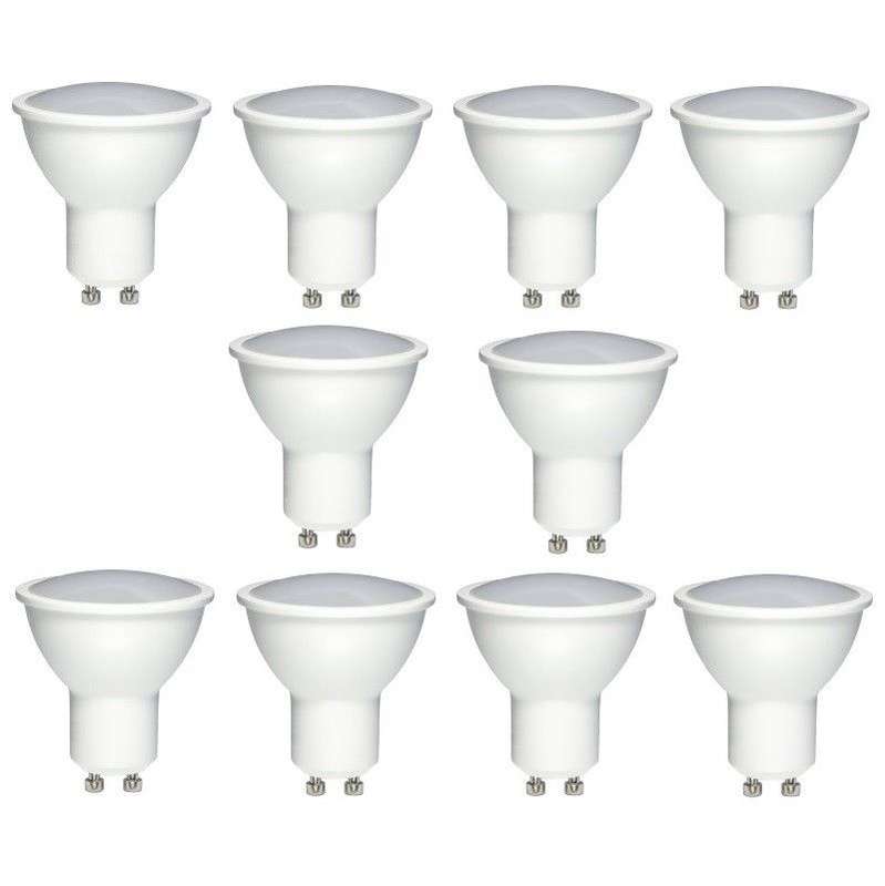 Dimmable 6W GU10 AC185~265V LED Wide Beam Downlight Bulbs. Bulk Special Offer. Collections Allowed.