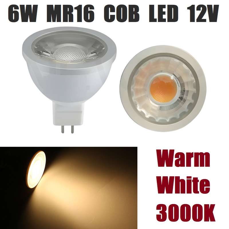 Warm White 6W 12V MR16 LED Downlight Bulbs. MR16 12V Ultra Bright COB Design. Collections Allowed.