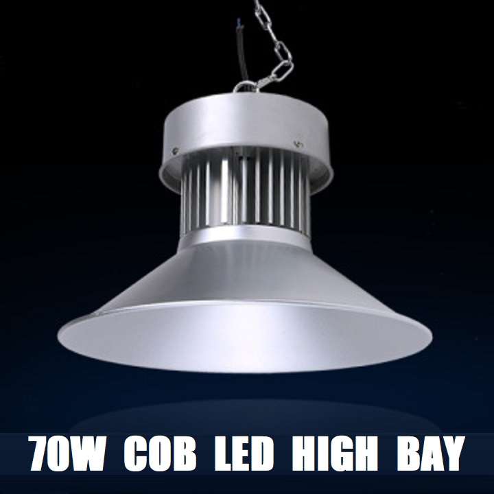 70W AC85~265V COB LED High Bay Lights. Super Bright Quality Grade Cool White. Collections Allowed.