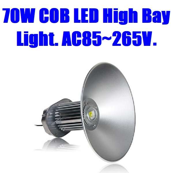 70W AC85~265V COB LED High Bay Lights. Super Bright Quality Grade Cool White. Collections Allowed.