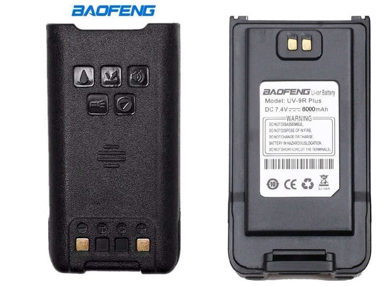 Baofeng UV-9R 2Way Walkie Talkie Radio Transceiver Batteries. Replacement Cells. Collections Allowed